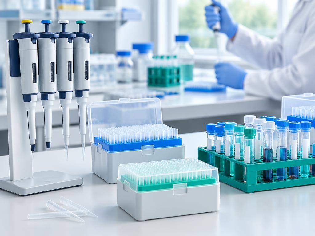 Liquid handling in a laboratory